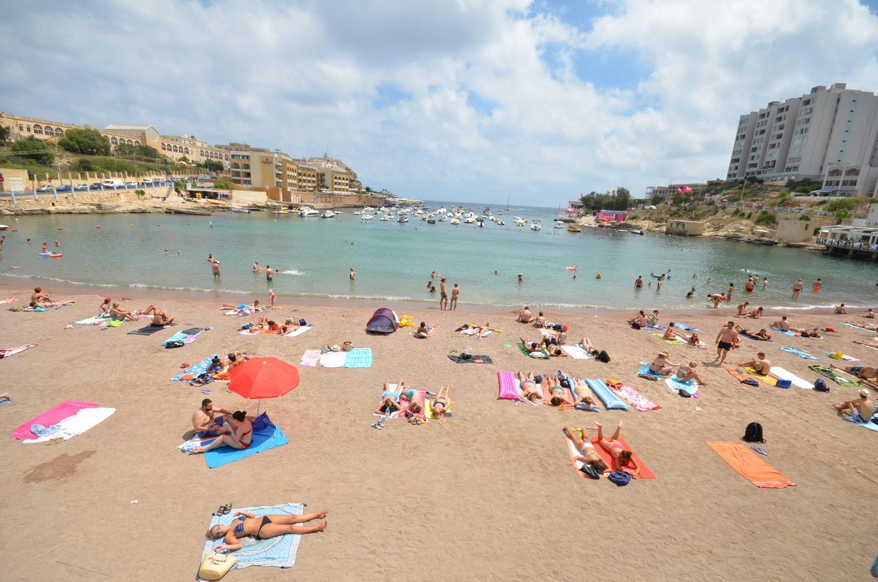 Spinola Bay Top Floor Seafront 3 Bedroom Apartment With Panoramic Sea Views - By Getawaysmalta Saint Julian's ภายนอก รูปภาพ